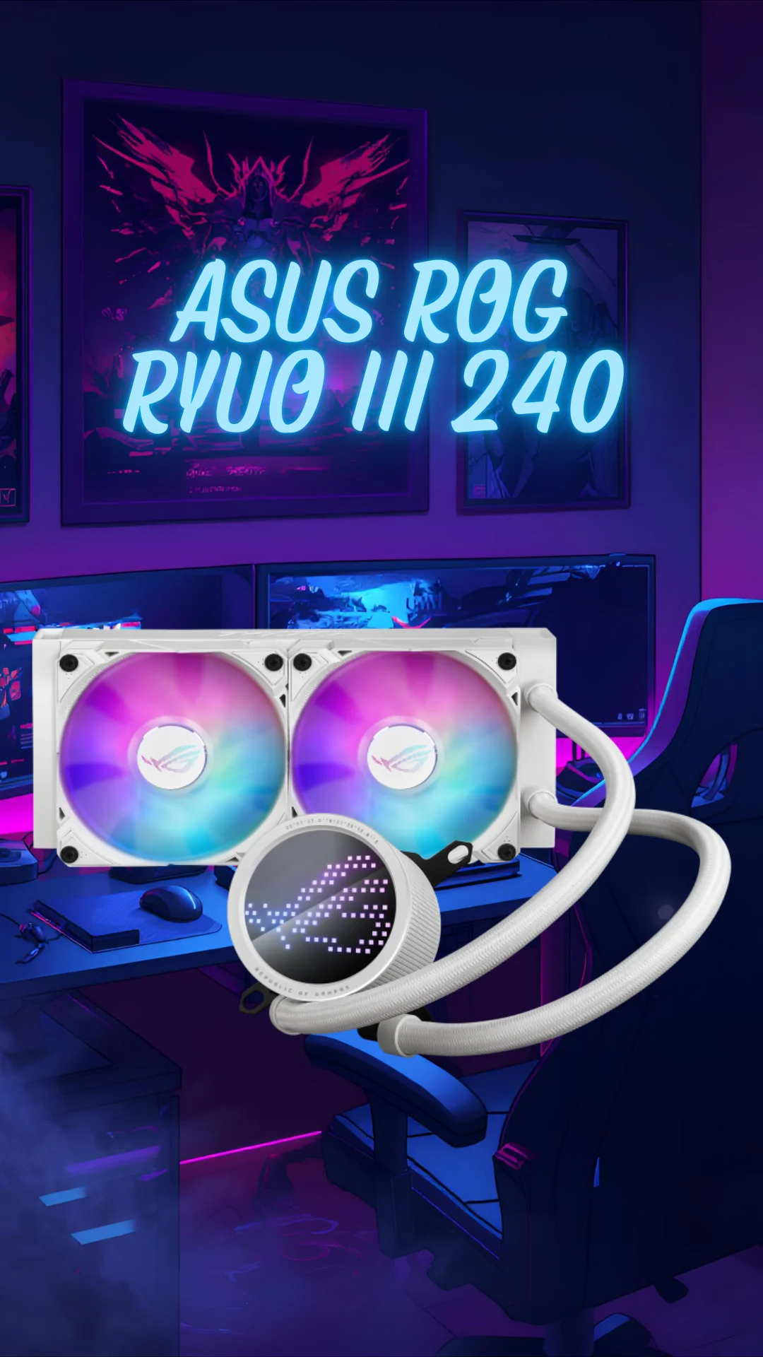 ASUS ROG RYUO III 240 ARGB White